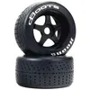 Image de dBoots Hoons 53/100 2.9 Tire Set Silver 5-Spoke(2) - Arrma ARA550103
