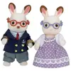 Image de Sylvanian Families 5190 : Les grands-parents Lapin chocolat