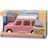 Image de Sylvanian Families - Le monospace rose et set de pique-nique 5535