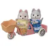 Image de Les frères et soeurs husky et leur tandem Sylvanian-5637