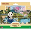 Image de La fille panda, son vélo et sa remorque - Sylvanian Families 5652