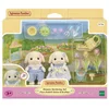 Image de Frère Et Soeur Lapin Bélier - Sylvanian Families 5736 - Ensemble De Jardin