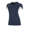 Image de T-shirt femme premium Mizuno JPN U2EA720214 Bleu S