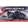 Image de Maquette véhicule militaire : Vintage Classics : Buffalo Willys MB Jeep Airfix-A02302V