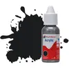Image de Peinture N°21 Noir - Brillant : Acrylique : 14 ml Humbrol-DB0021