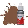 Image de Peinture N°186 Marron - Mat : Acrylique : 14 ml Humbrol-DB0186