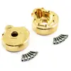Image de Fastrax Trx-4 Heavy Duty Brass Steering Gear Cover (2) FTTX303BR