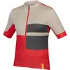 Image de Maillot imprimé Endura FS260 RE3236PO Rouge XL