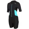 Image de Combinaison trifonction manches courtes entièrement zippé femme Zone3 Activate TS21WACTS107 Noir S