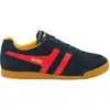 Image de Baskets femme Gola Harrier Suede Bleu 38 CLA192IE