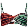 Image de Haut de maillot de bain bandeau femme Superdry Vintage Mix Rose XS W3010361A-8VZ