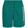 Image de Short de bain recyclé avec motif appliqué Superdry 48 cm Vert M M3010187A-10E
