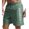 Image de Short de bain avec motif appliqué Code Superdry Vert 2XL M3010187A-8PT