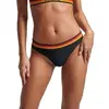 Image de Bas de maillot de bain femme Superdry Vintage Logo Bleu XL W3010374A-11S