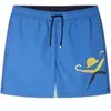 Image de Short de bain Hackett Split Logo Bleu L HM801206-541-L