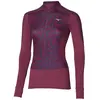 Image de Maillot 1/2 zip femme Mizuno BT Virtual G4 A2GAB70063 Violet S