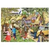 Image de Puzzle 500 pièces XXL : Chevaux et chiens HP0647