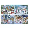 Image de Puzzle 4 x 500 piÃ¨ces : Let It Snow
