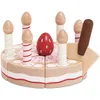 Image de Gâteau d'anniversaire à la vanille en bois FSC