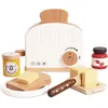 Image de Ensemble petit déjeuner avec grille-pain en bois FSC