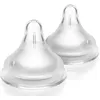 Image de Lot de 2 tétines Natural Wave® spécial allaitement débit lent