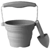 Image de Pot De Semis Pelle - Gris Froid Scrunch-4038225