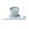 Image de Mesureur d'Eau de Pluie Escargot  - Oeuf De Canard Bleu Scrunch-4038341