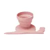 Image de Mesureur d'Eau de Pluie Escargot  - Vieux Rose Scrunch-4038342