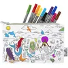 Image de Trousse à colorier lavable et réutilisable Sirènes avec 10 feutres