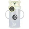Image de Tasse antifuite avec paille lestée Ours phosphorescente (300 ml)