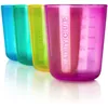 Image de Lot de 4 petites tasses multicolores