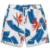 Image de Short de bain imprimé hawaïen Superdry Blanc M M3010232A-2BQ