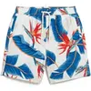 Image de Short de bain imprimé hawaïen Superdry Blanc XL M3010232A-2BQ