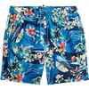 Image de Short de bain imprimé hawaïen Superdry Bleu L M3010232A-2BY