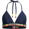 Image de Haut de maillot de bain femme Superdry Bleu XL W3010400A-ADQ