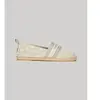 Image de Espadrilles en toile avec empiècement femme Superdry Blanc 38 WF110297A-2JS