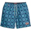 Image de Short de bain Superdry Tile Bleu 2XL M3010250A-F5W