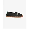 Image de Espadrilles en raphia brodée femme Superdry Noir 39 WF110303A-02A