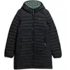 Image de Doudoune à capuche femme Superdry Fuji Lite Wave Noir XS W5011971A-02A