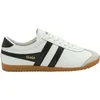 Image de Baskets à lacet en cuir femme Gola Bullet Blanc 39 CLA157WB