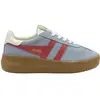 Image de Baskets à lacet semelle épaisse femme Gola Arizona Bleu 36 CLB573EU