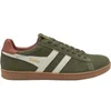 Image de Baskets en daim Gola Equipe II Vert 42 CMB387NW