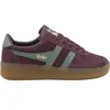 Image de Baskets femme Gola Grandslam Suede Trainer Violet 36 CLA589RN