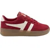 Image de Baskets femme Gola Grandslam Suede Trainer Rouge 38 CLA589RW