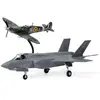Image de Maquettes avions : Then and Now : Spitfire Mk.Vc et F-35B Lightning II Airfix-A50190