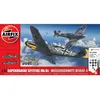 Image de Maquettes : Supermarine Spitfire Mk.Vc vs Bf109F-4 Double Dogfight Double Gift Set Airfix-A50194
