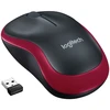 Image de Logitech Wireless Mouse M185 (Rouge)