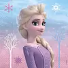 Image de Lot de 20 serviettes 33x33 cm- La reine des Neiges 2 LFRO93840
