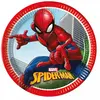 Image de Lot de 8 assiettes plate 23 cm - Spiderman Crime Fighter LSPI93863