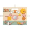 Image de Panneau d’activités en bois Mrs. Cat